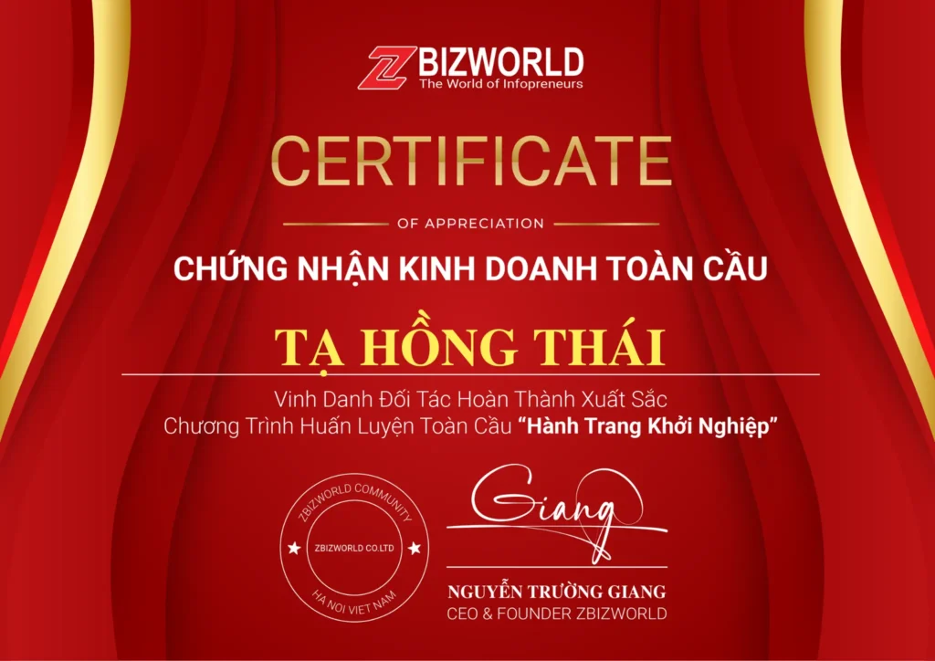 Hành Trang Khởi Nghiệp